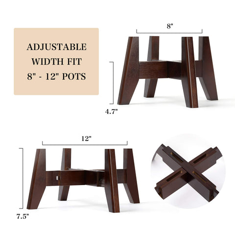 Seanmi stand with four non-slip pads prevents scratches and slips