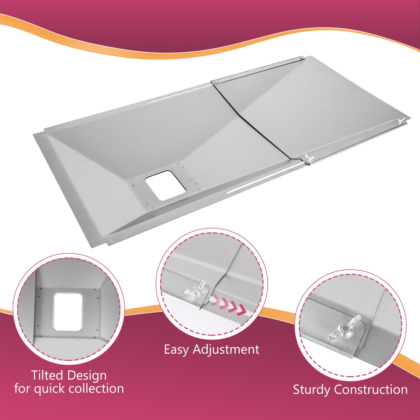 SearCook Dyna-Glo-fit grease tray compatible with select grills