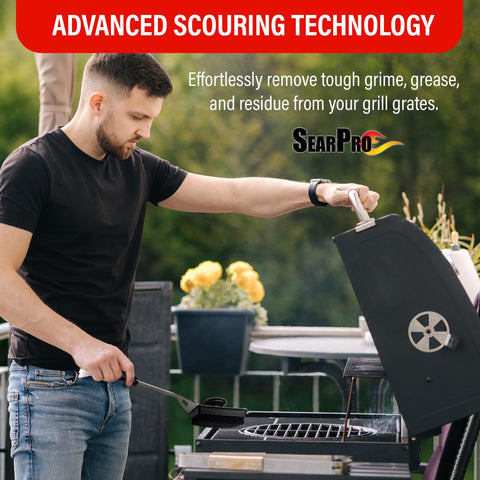 SearPro heat-resistant design endures high-heat grilling sessions.