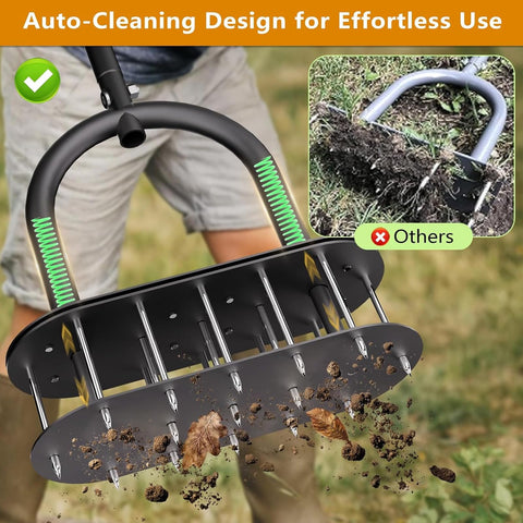 Seasky lawn aerator padded handle for comfortable grip