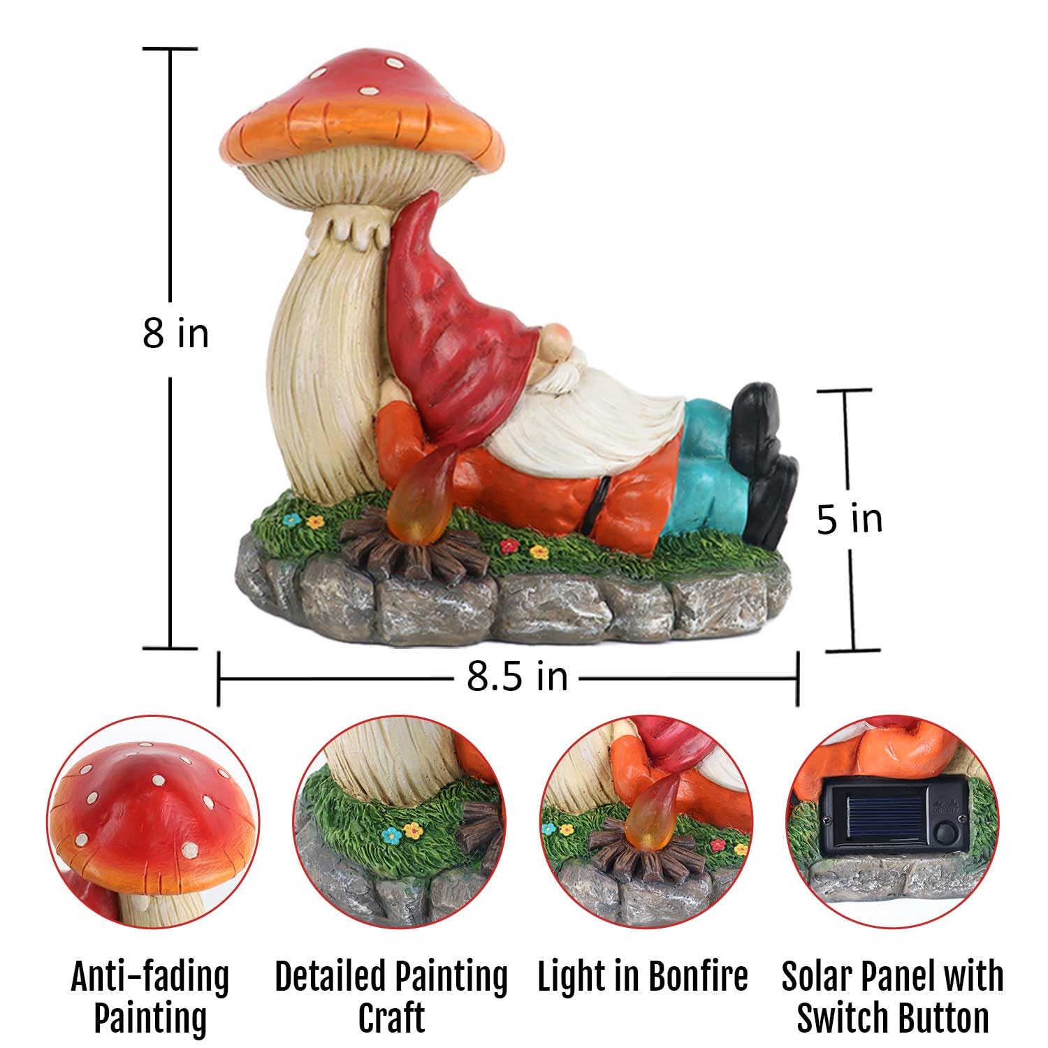 Season 2 Season outdoor gnomes add whimsy to yards for outdoor decor