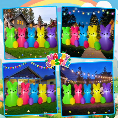 SEASONBLOW waterproof polyester material offers durable yard decor.
