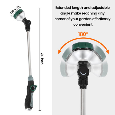 Seatern wand leak-proof connection with universal 3/4-inch fit