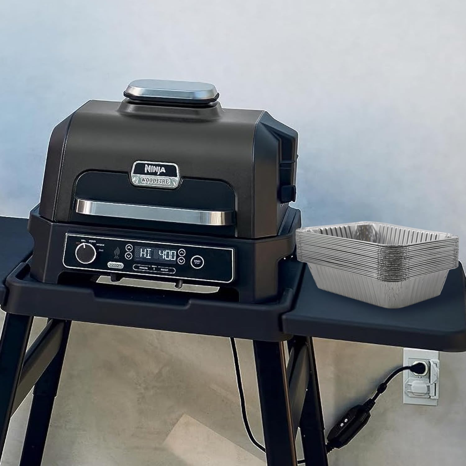 SEAVERRS aluminum foil liner is recyclable and safe for grilling
