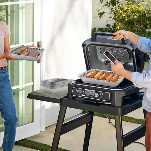 SEAVERRS easy-clean grill liner minimizes scrubbing after use