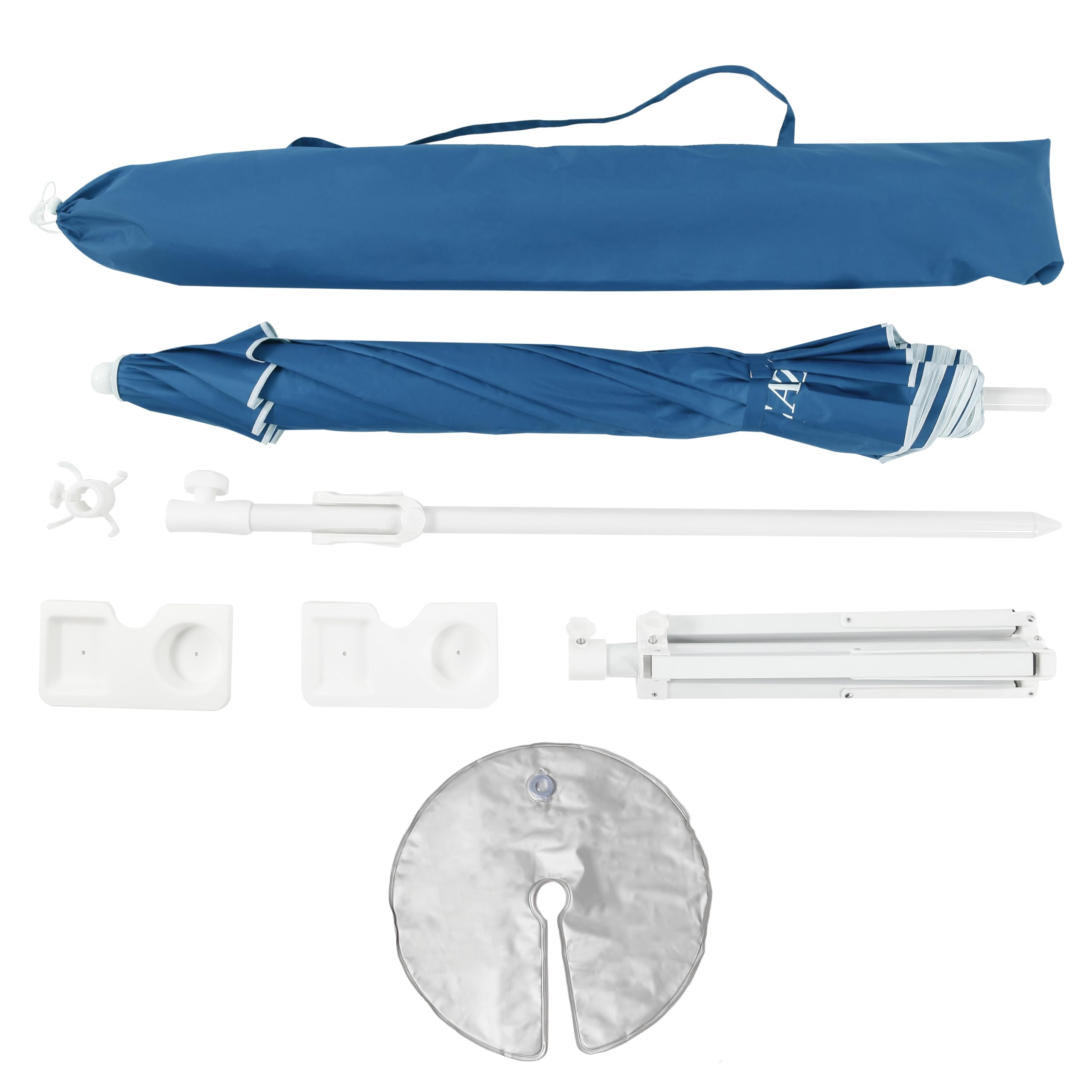 Seazul water weight bag stabilizes on soft ground