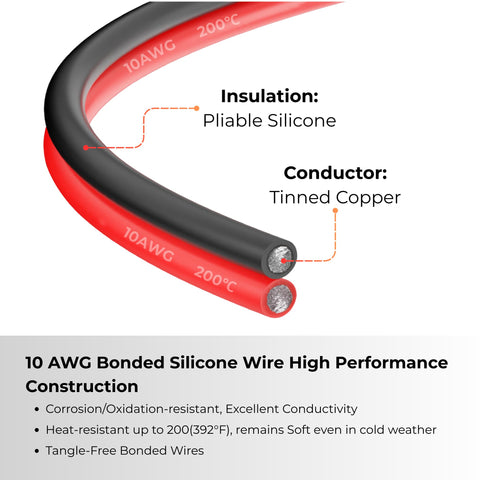 Engineered 6-inch length reduces resistance and stress in SEBATECH adapter assemblies.