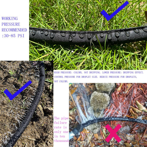 Secbulk hose setup with timer demonstrates compatibility with automated irrigation.