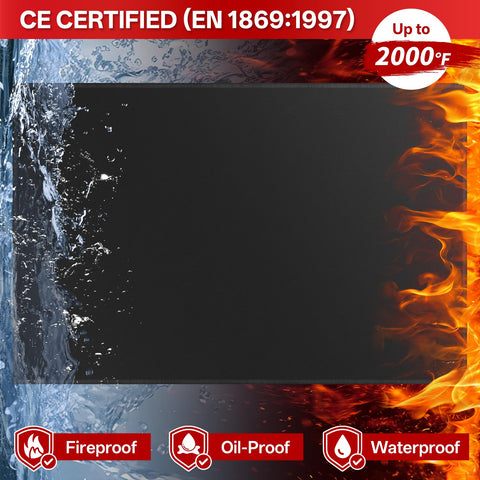 SecuCaptain mat is waterproof and oil-resistant for quick cleanup.