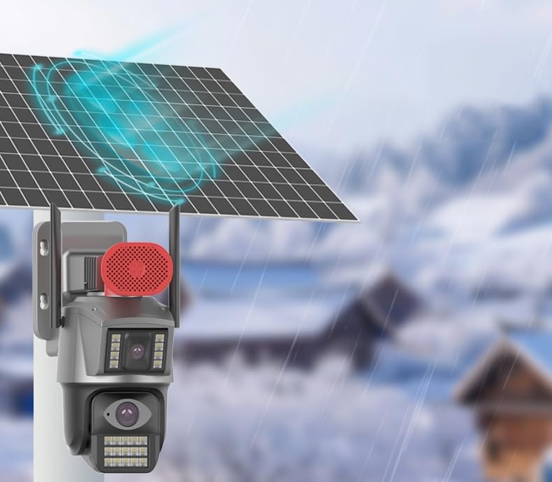 SECUPOE metal straps for versatile outdoor mounting.