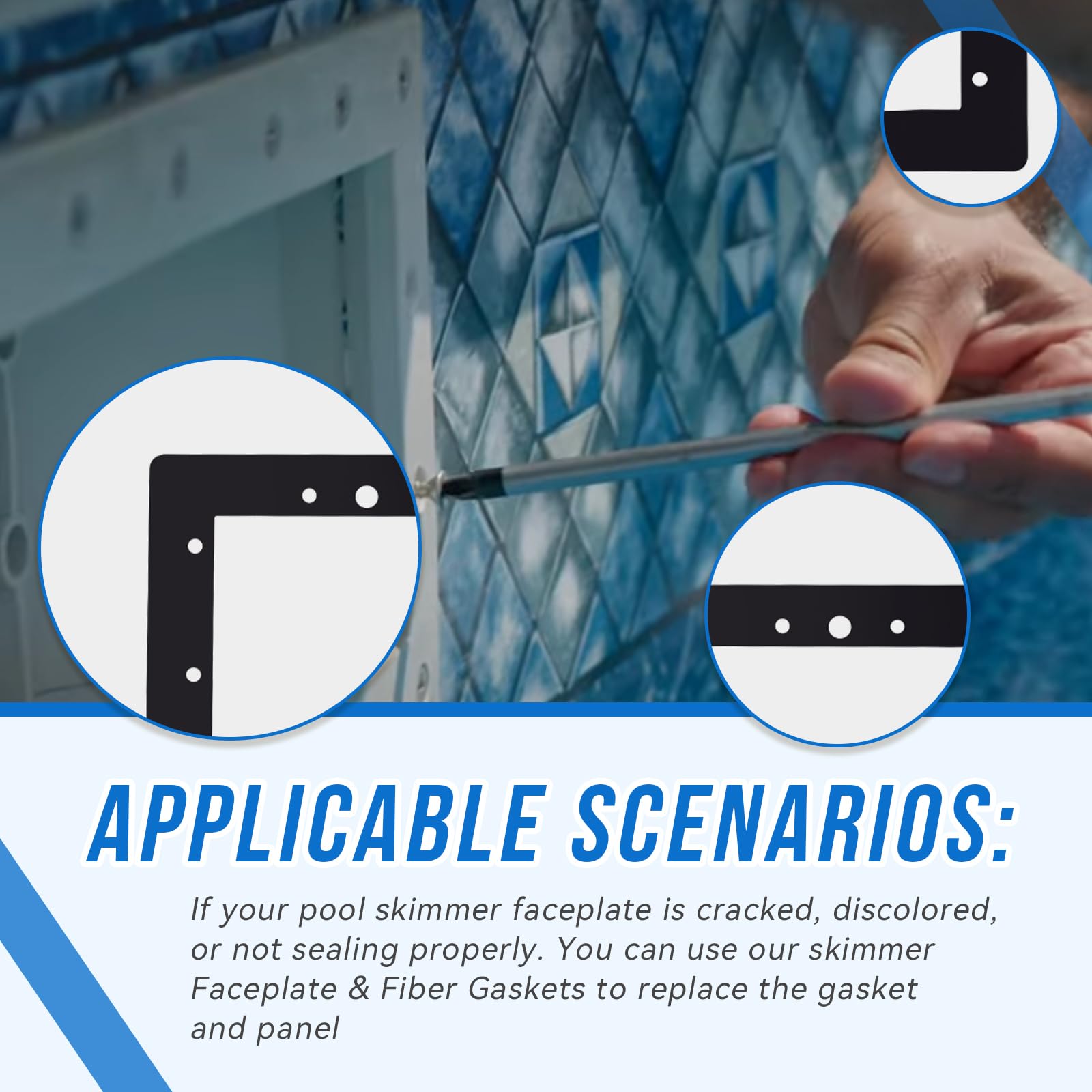 SeDeplacer gasket replacement demonstrates quick, secure seal installation.