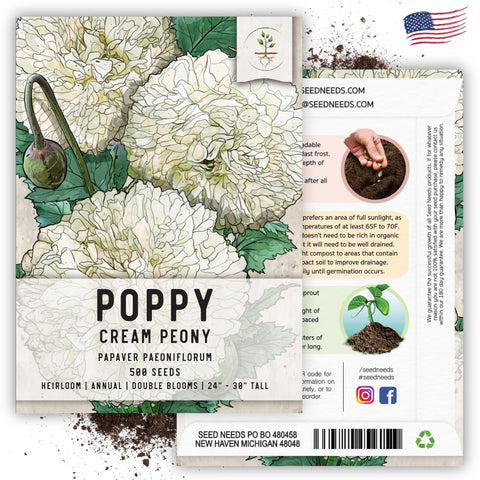 Seed Needs generous seed packets are great for sharing with fellow gardeners.