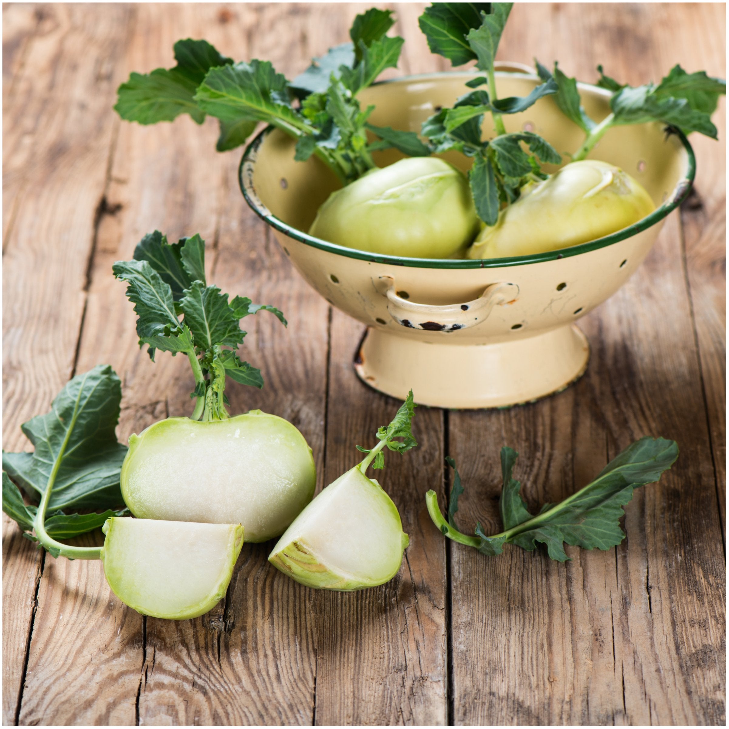 Seed Needs Kohlrabi plant reaches 8-10 inches, ideal for compact gardens