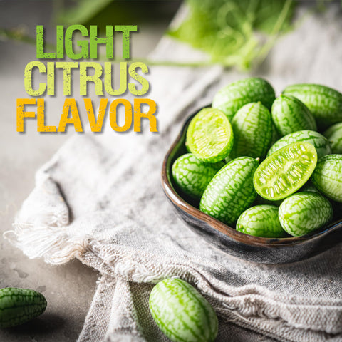 Seed Needs lemon cucumber seeds display round yellow fruits for patio harvests.