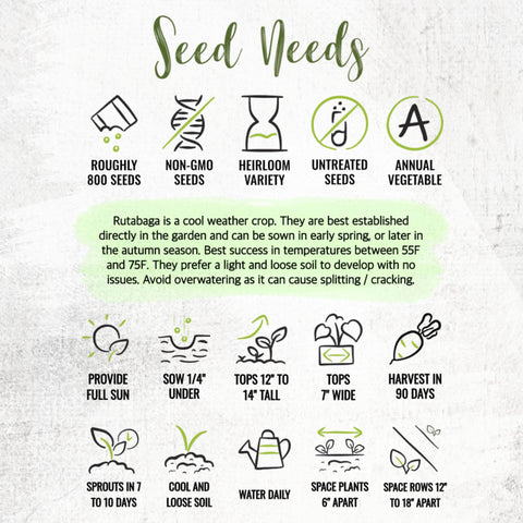Seed Needs Storage-ready seeds support long-term winter use.