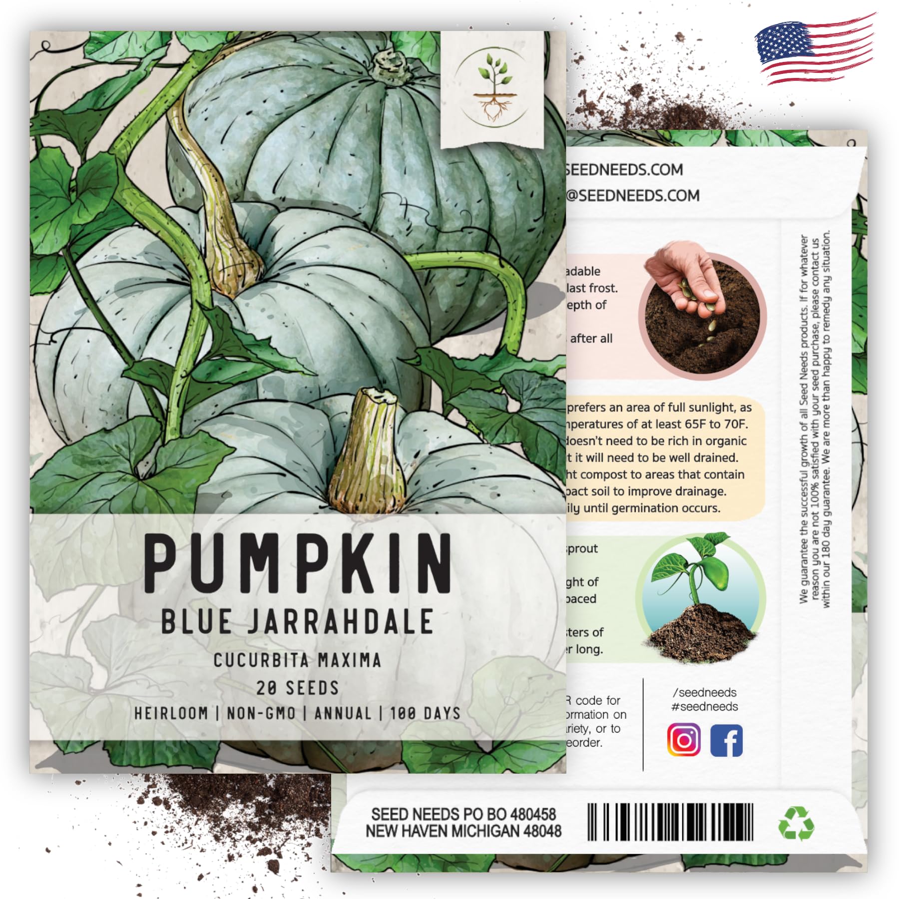 Seed Needs open-pollinated heirloom seeds preserve traditional gardening options