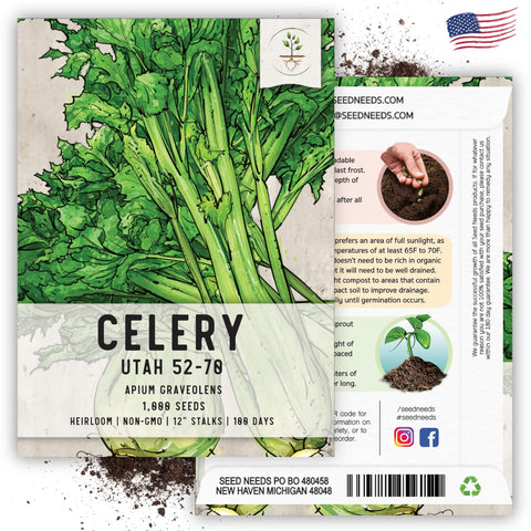 Seed Needs open pollinated heritage seeds emphasize reliable GMO free gardening.