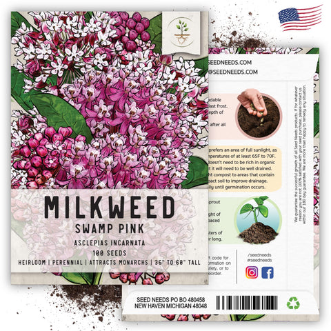 Seed Needs packaging preserves seed freshness and quality.