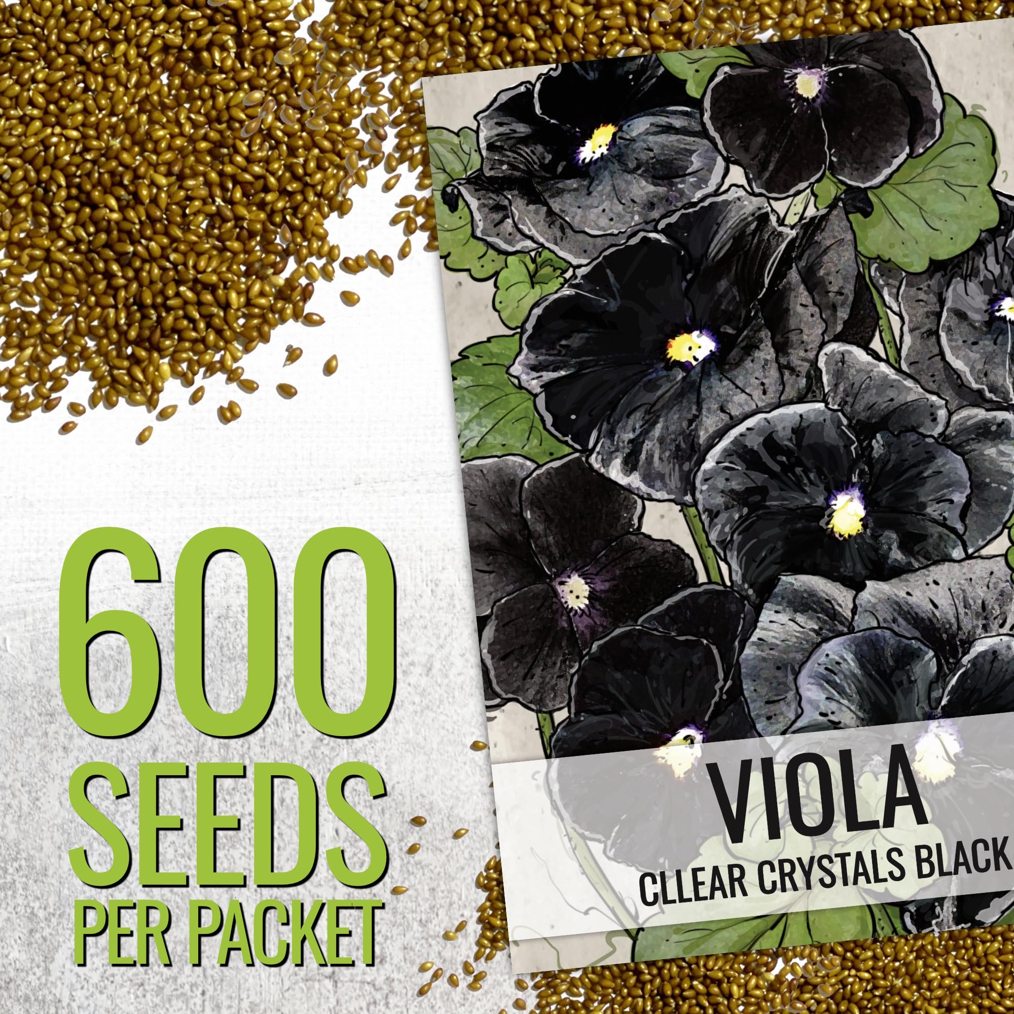 Seed Needs pansy container display adds elegance to a small balcony