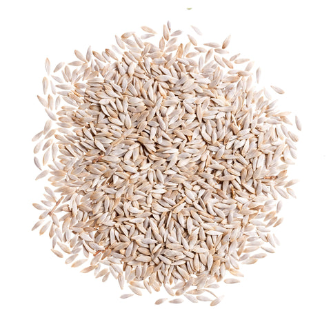 Seed Needs packaging shows freshness and non-GMO seed stock for Parris Island COS.