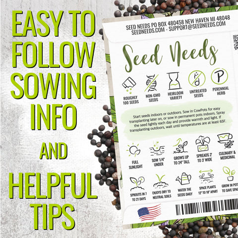 Seed Needs Sage Seeds dried leaves ready for storage and seasoning