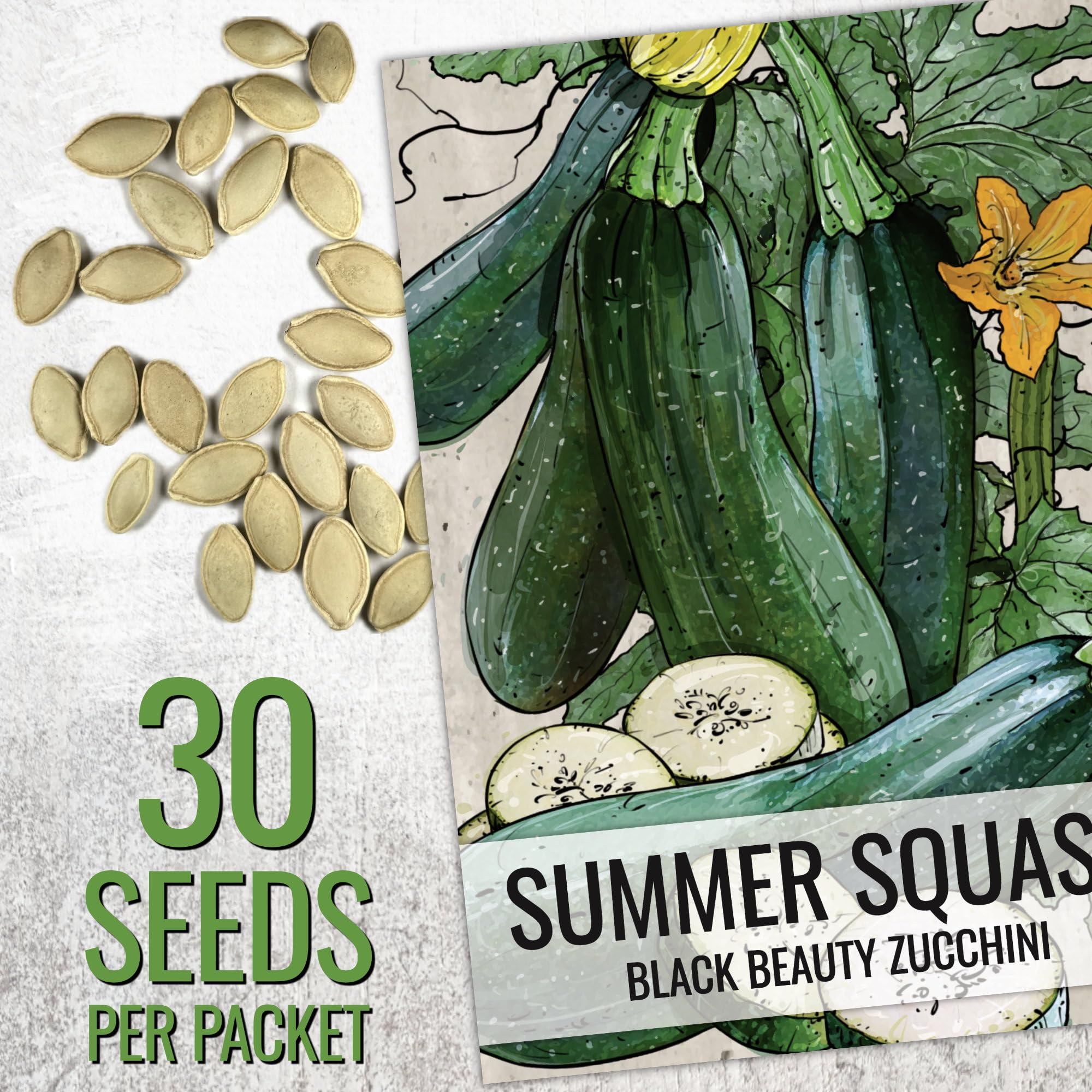 Seed Needs seed packet front shows heirloom variety details for informed planting.