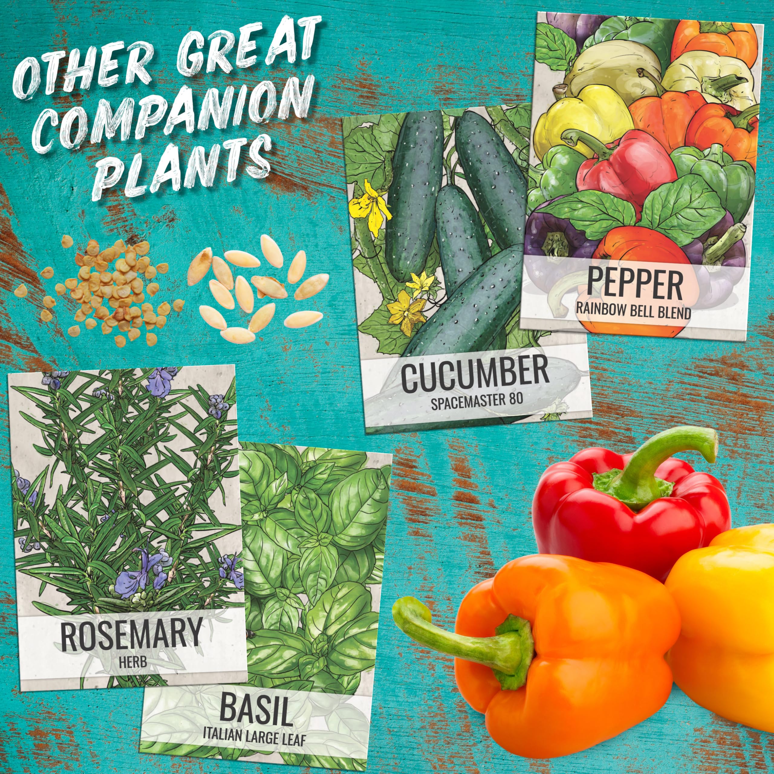 Moisture-resistant Seed Needs packaging keeps Tiny Tim seeds fresh