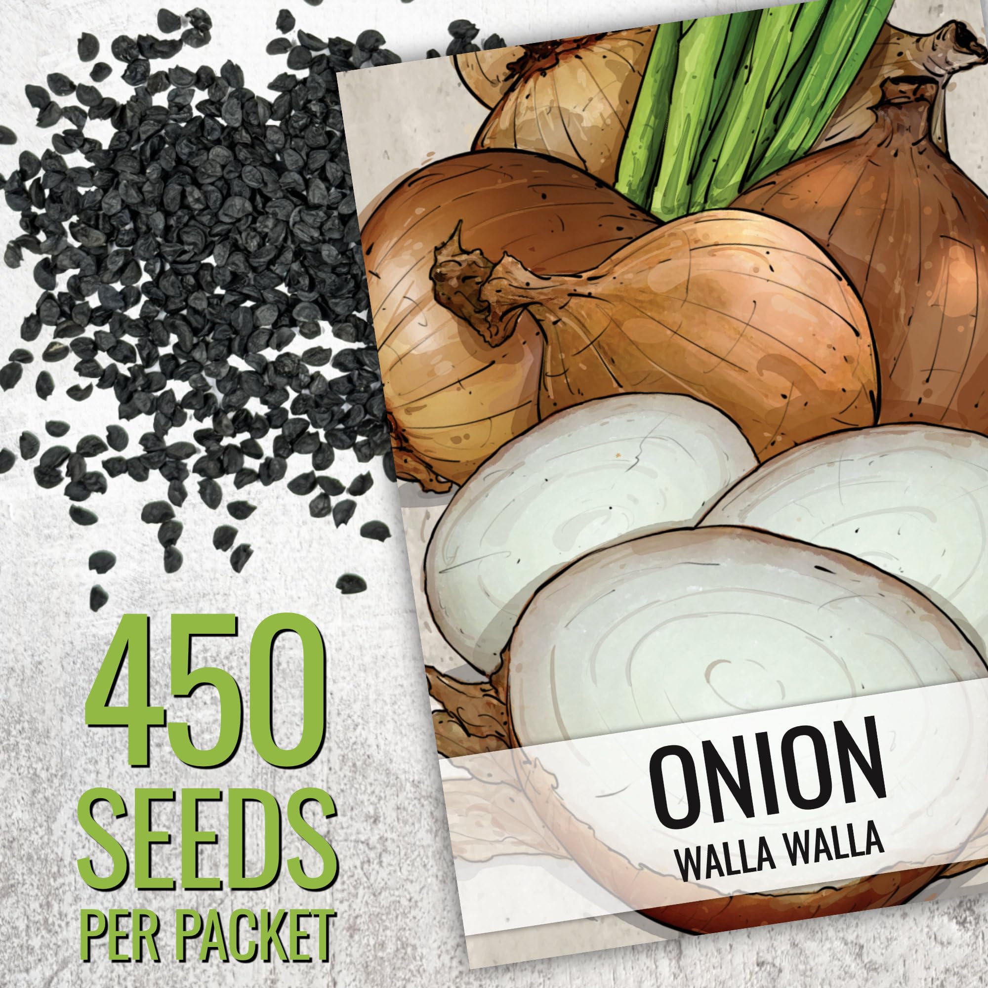 Seed Needs Walla Walla garden sowing image demonstrates easy planting steps for harvest.