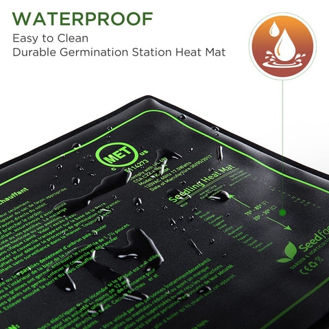 Seedfactor safe seed-starting setup with compliant certifications