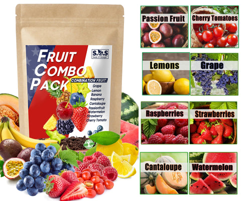 Seeds Of Strength 1300+ seeds fruit variety pack for diverse home gardening.