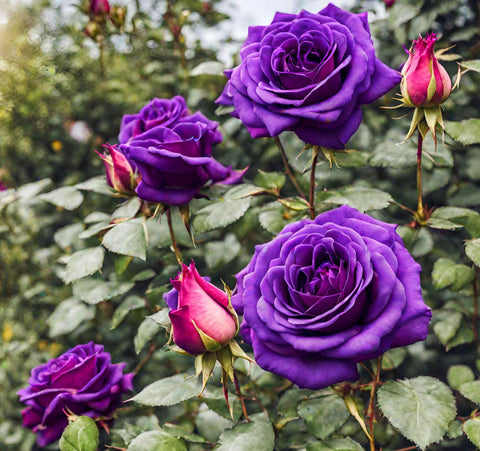 Seeds Of Strength Bonsai Germany Rare Purple Rose labeling for easy care