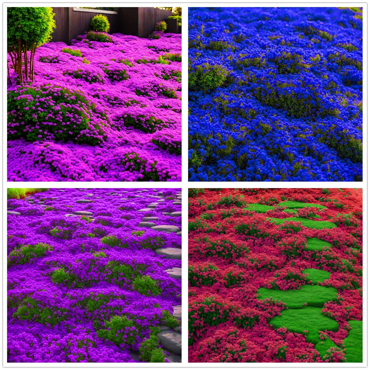 Seeds Of Strength Creeping Thyme seed close-up for dense, low growing ground cover