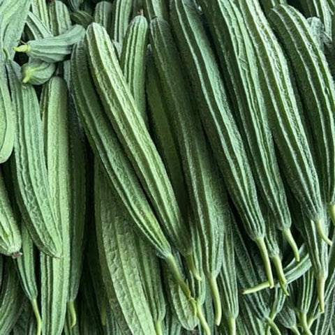 Seeds Of Strength luffa gourds tender flesh ideal for culinary use or natural sponges.