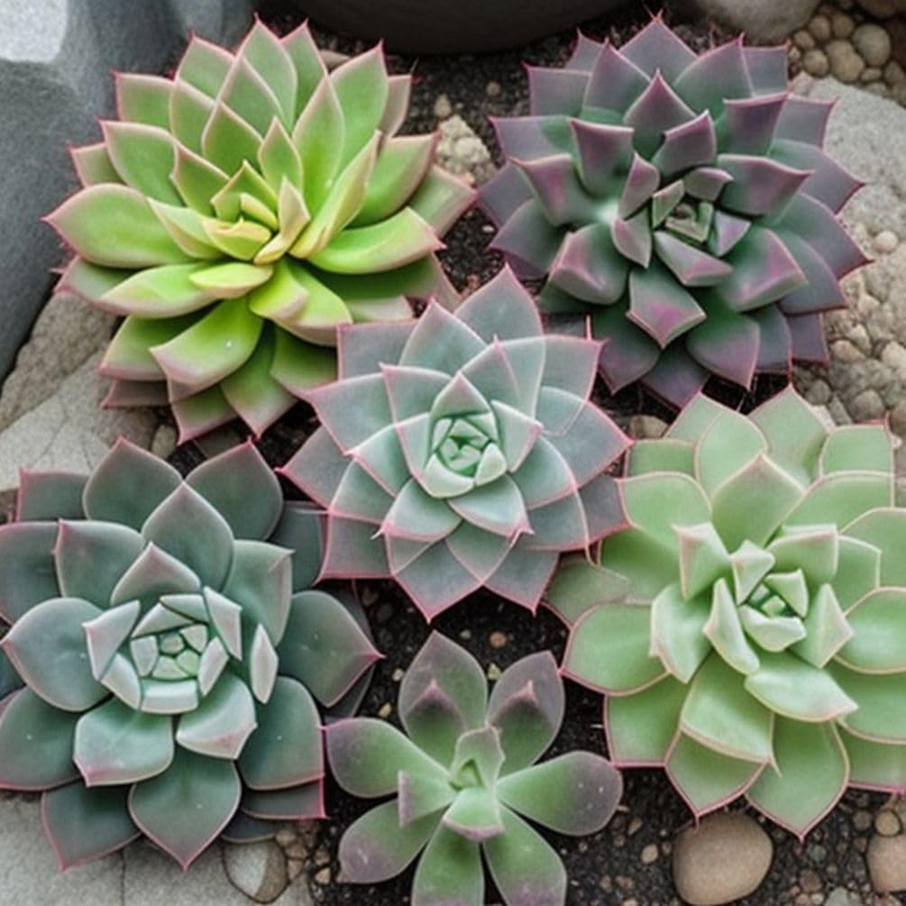 Seeds Of Strength rare succulents seeds pack, varied leaves, easy to mix for unique displays