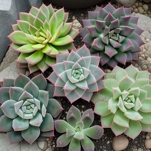 Seeds Of Strength rare succulents seeds pack, varied leaves, easy to mix for unique displays