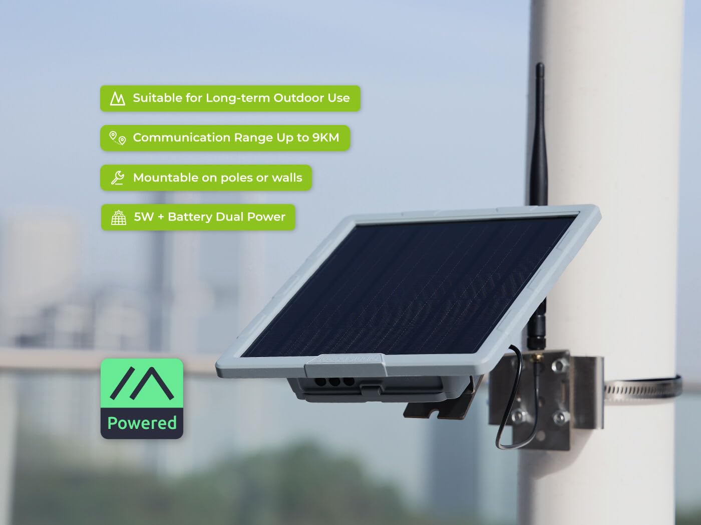 Seeed Studio SenseCAP P1-Pro side panel, rugged housing for harsh conditions