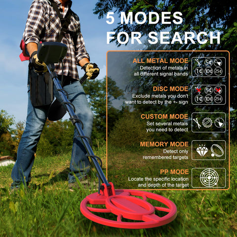 Seefine beginner-friendly kit includes shovel, compass, headphones, and backpack