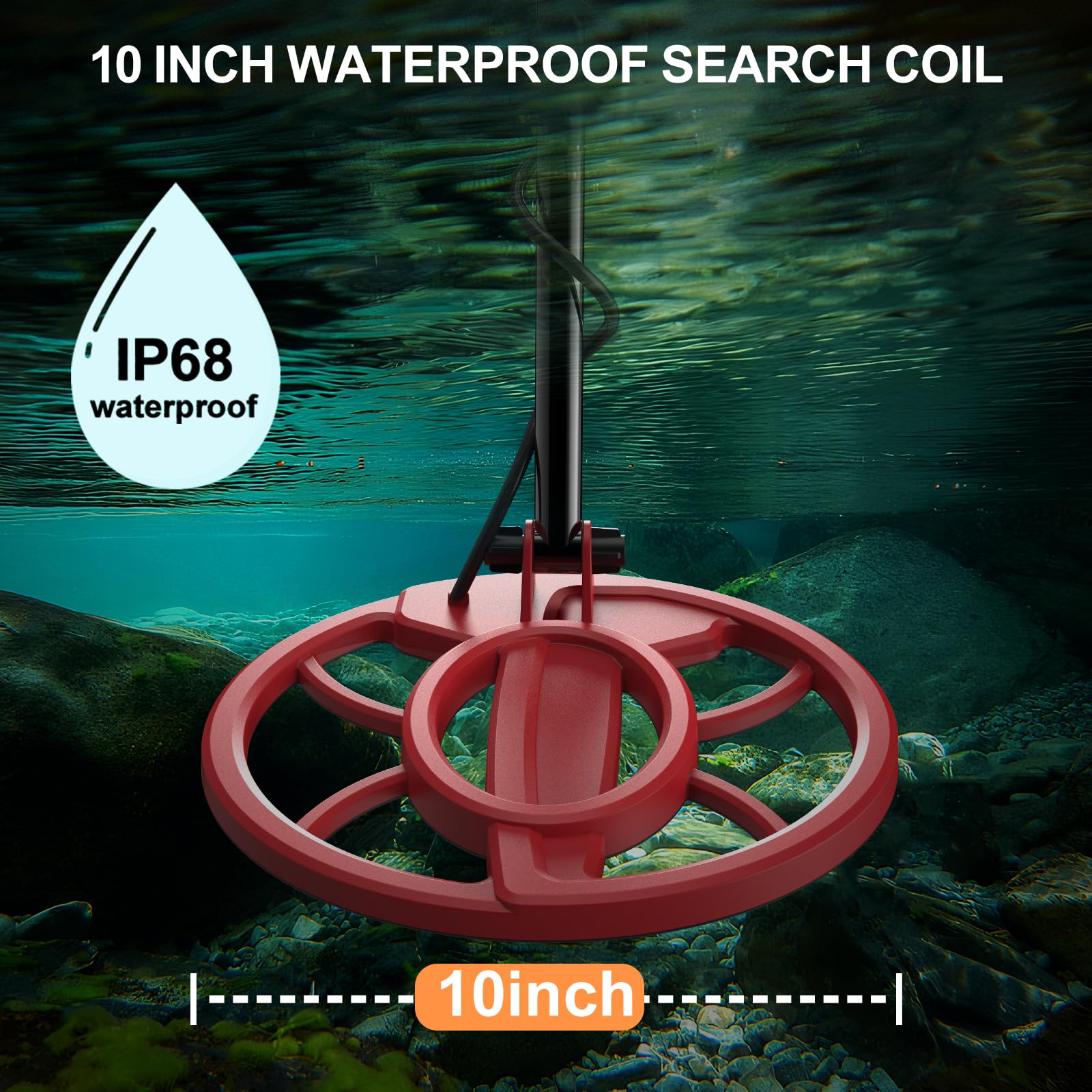 Seefine metal detector uses upgraded chip for stable and sensitive detection