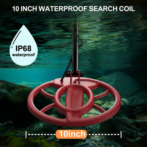 Seefine metal detector uses upgraded chip for stable and sensitive detection