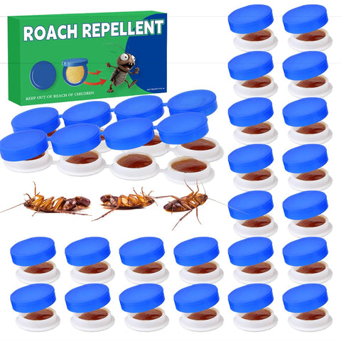 SEEKDIT 32-pack roach bait station for nest elimination inside homes.