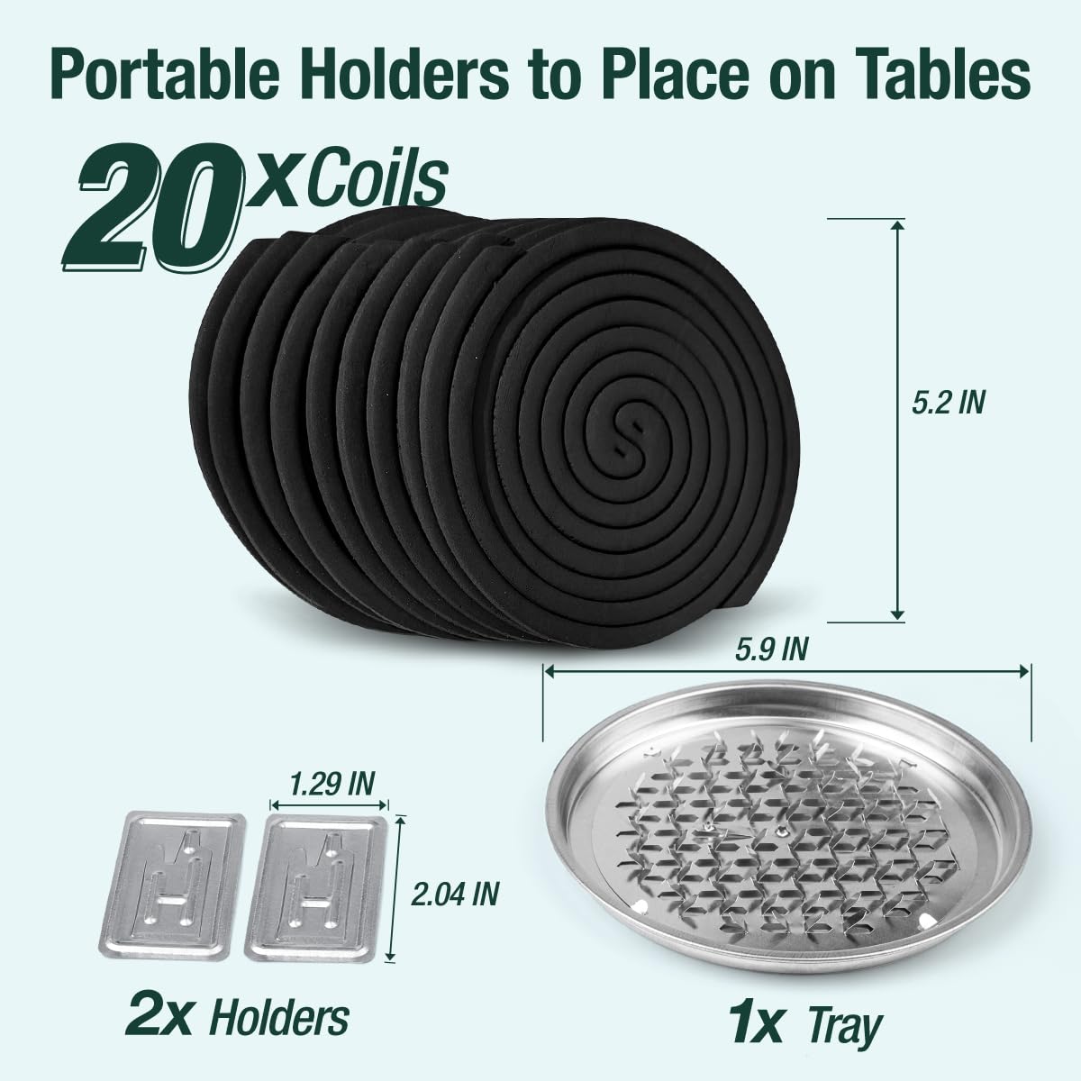SEEKDIT coil stands provide stable placement for easy outdoor setup.