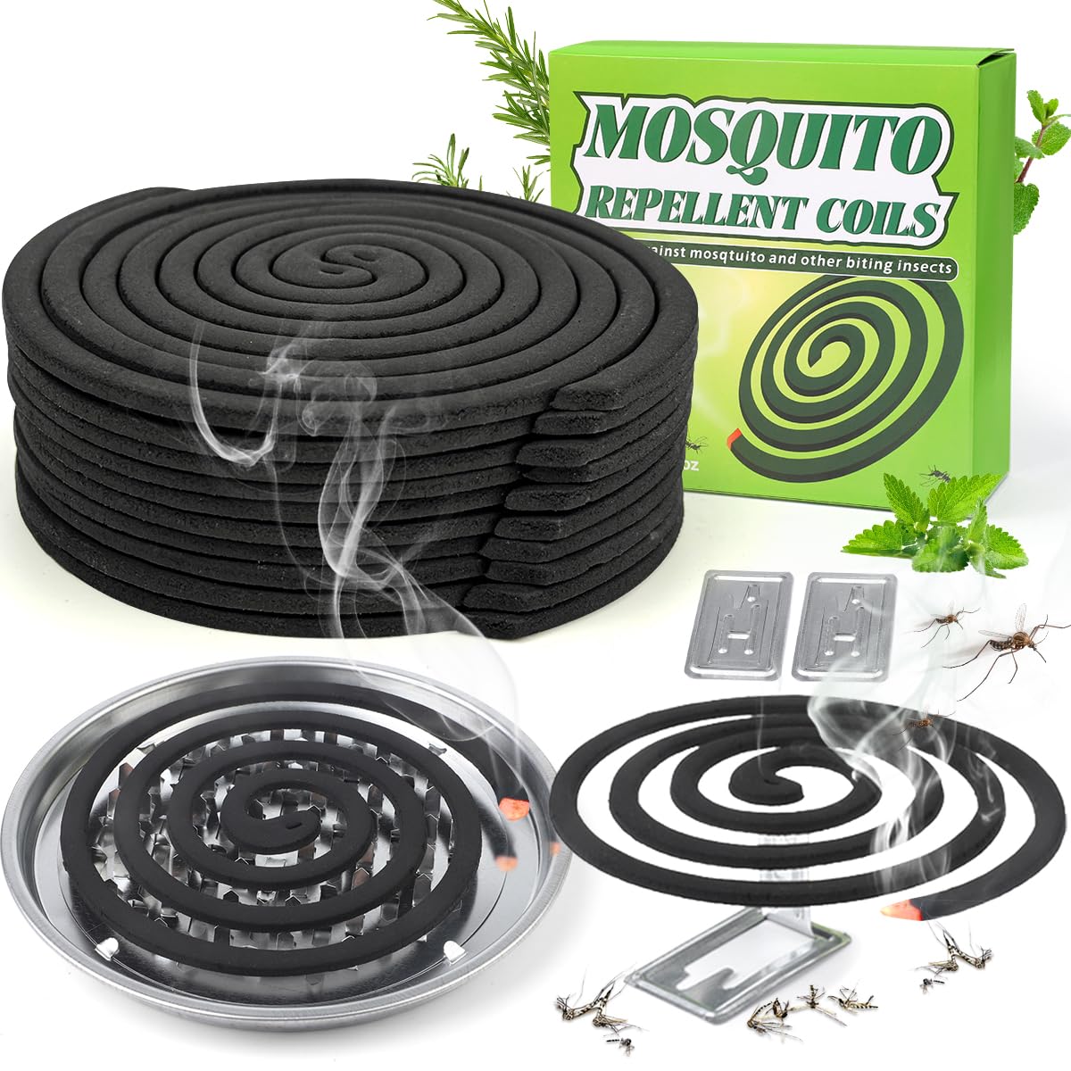 SEEKDIT mosquito coils 20-pack for outdoor protection during backyard gatherings.