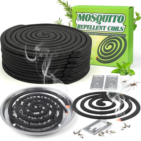 SEEKDIT mosquito coils 20-pack for outdoor protection during backyard gatherings.
