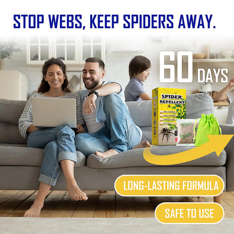 SEEKDIT pet-safe spider deterrent for kitchens and living spaces.