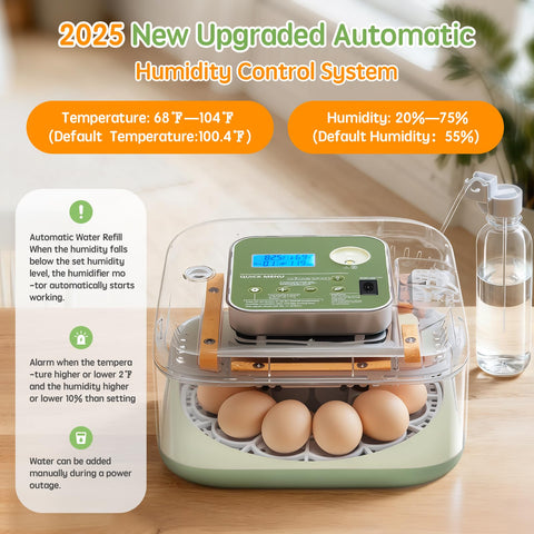 Seektain incubator auto turner enables 360 degree rotation for safe hatch