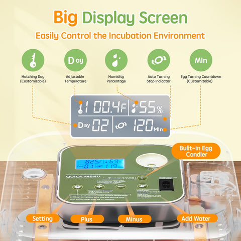 Seektain humidity control maintains stable incubation environment
