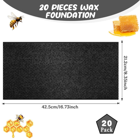 Close-up of Seeloowy plastic foundation sheet showing smooth surface for easy installation.