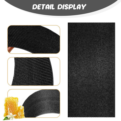 Seeloowy plastic beehive foundation sheet for sturdy, flexible frames.