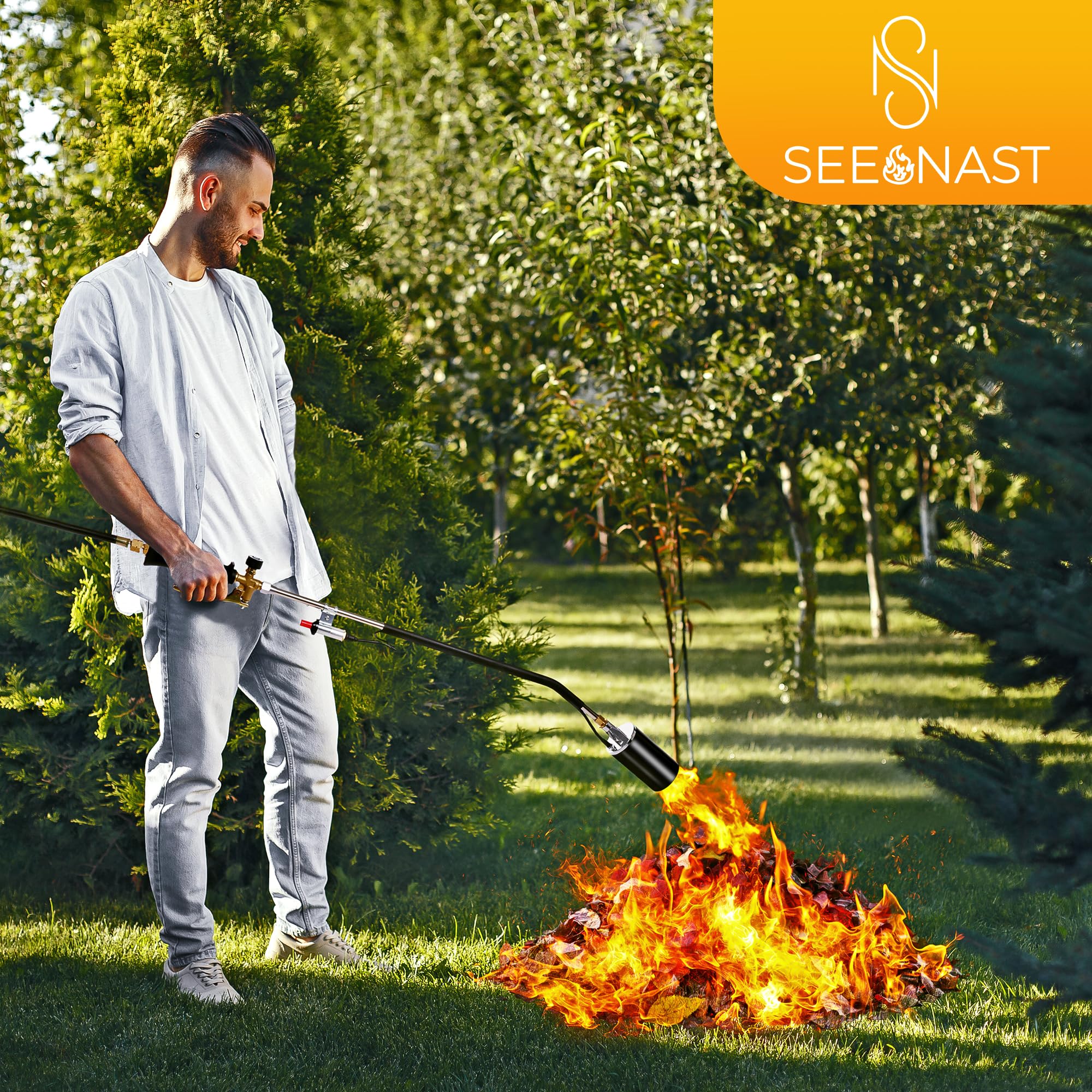 SeeNast propane torch complete-setup supports home, garden, and industrial tasks.