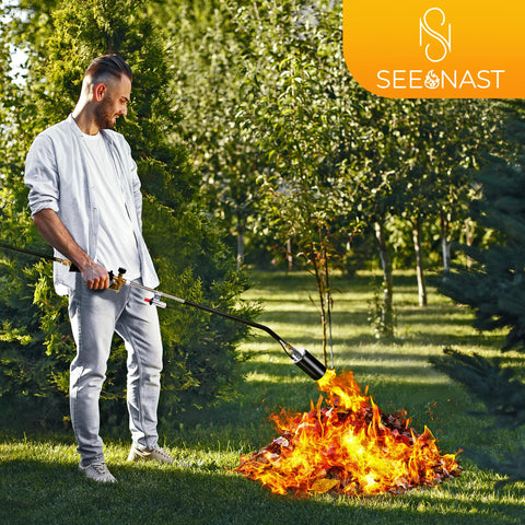 SeeNast propane torch complete-setup supports home, garden, and industrial tasks.